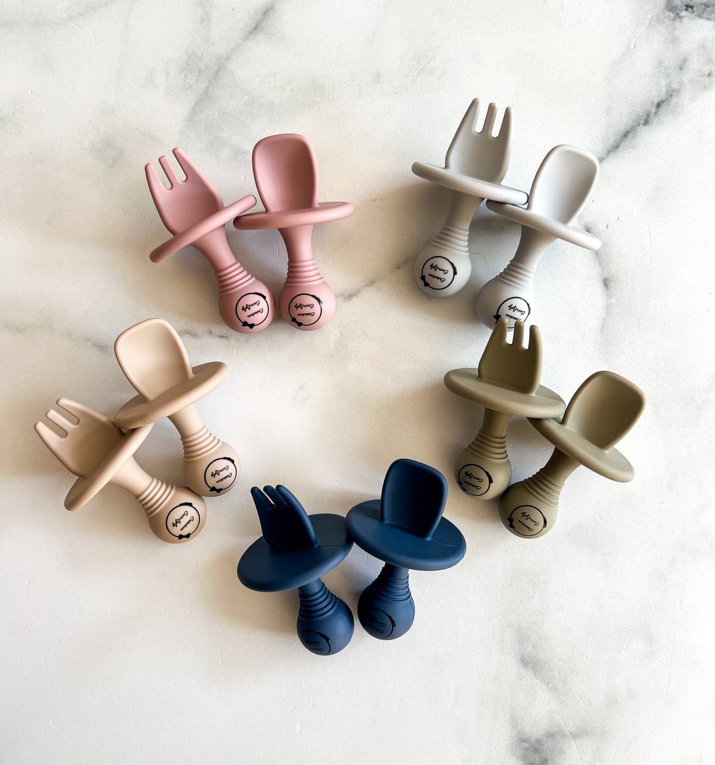 Silicone utensil set