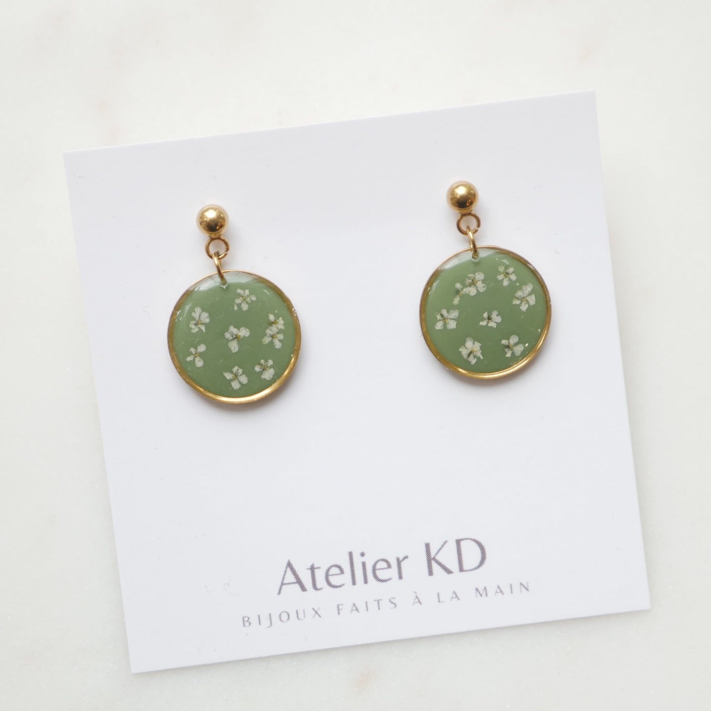 Dona Earrings - 16mm round - Autumn 2025 Special Edition