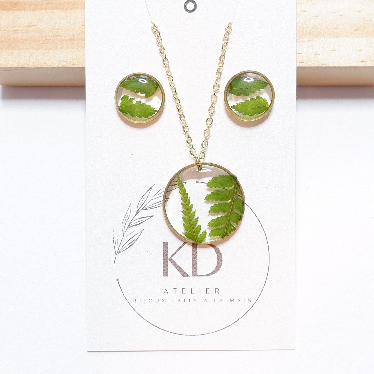 Fern set - round