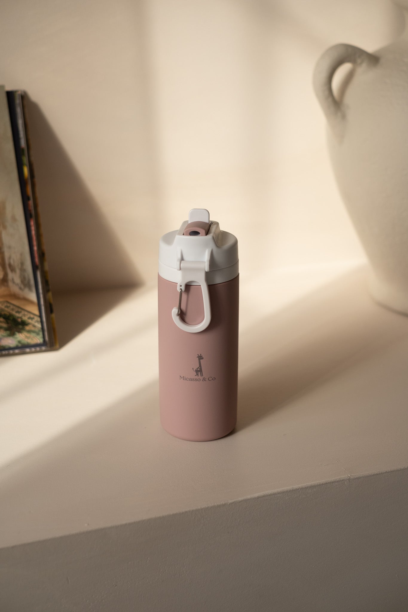 Bouteille d'eau en silicone format 450 ml