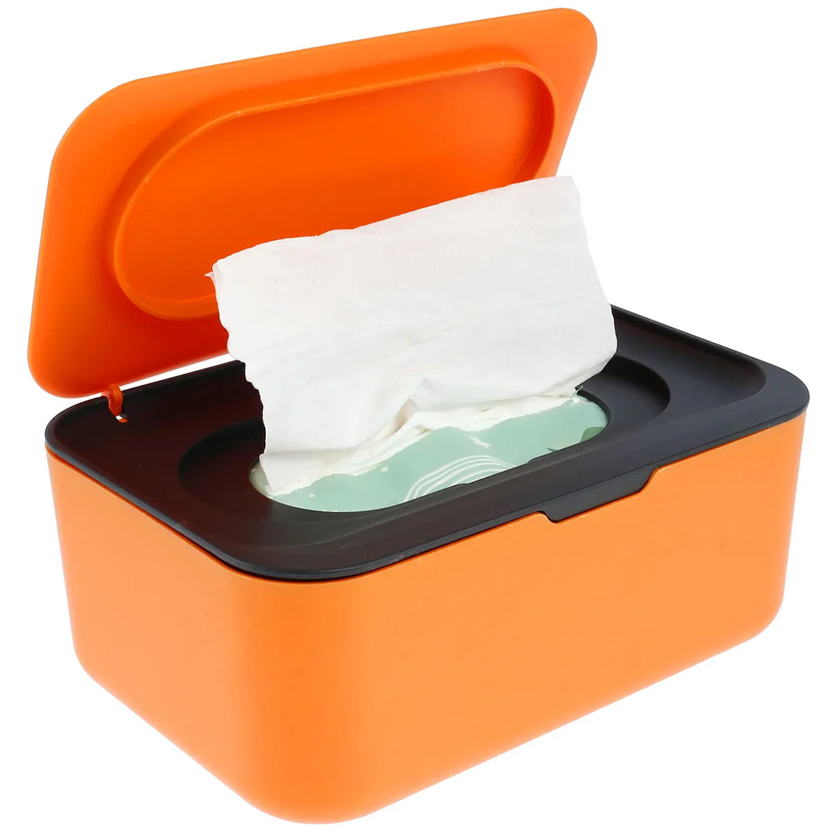 Boîte à lingettes portable avec couvercle – Étanche et anti-poussière