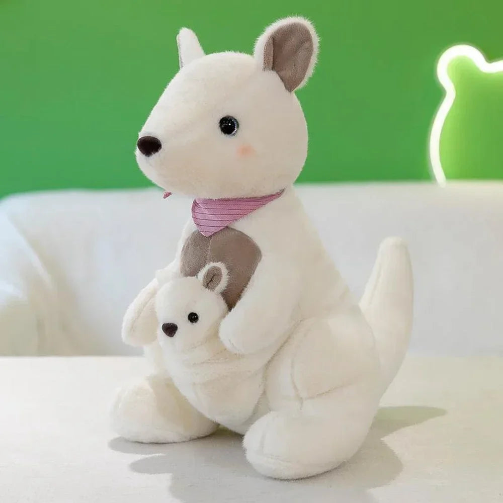 Peluche Kangourou Océanie 26CM | Maman et Bébé Wallaby