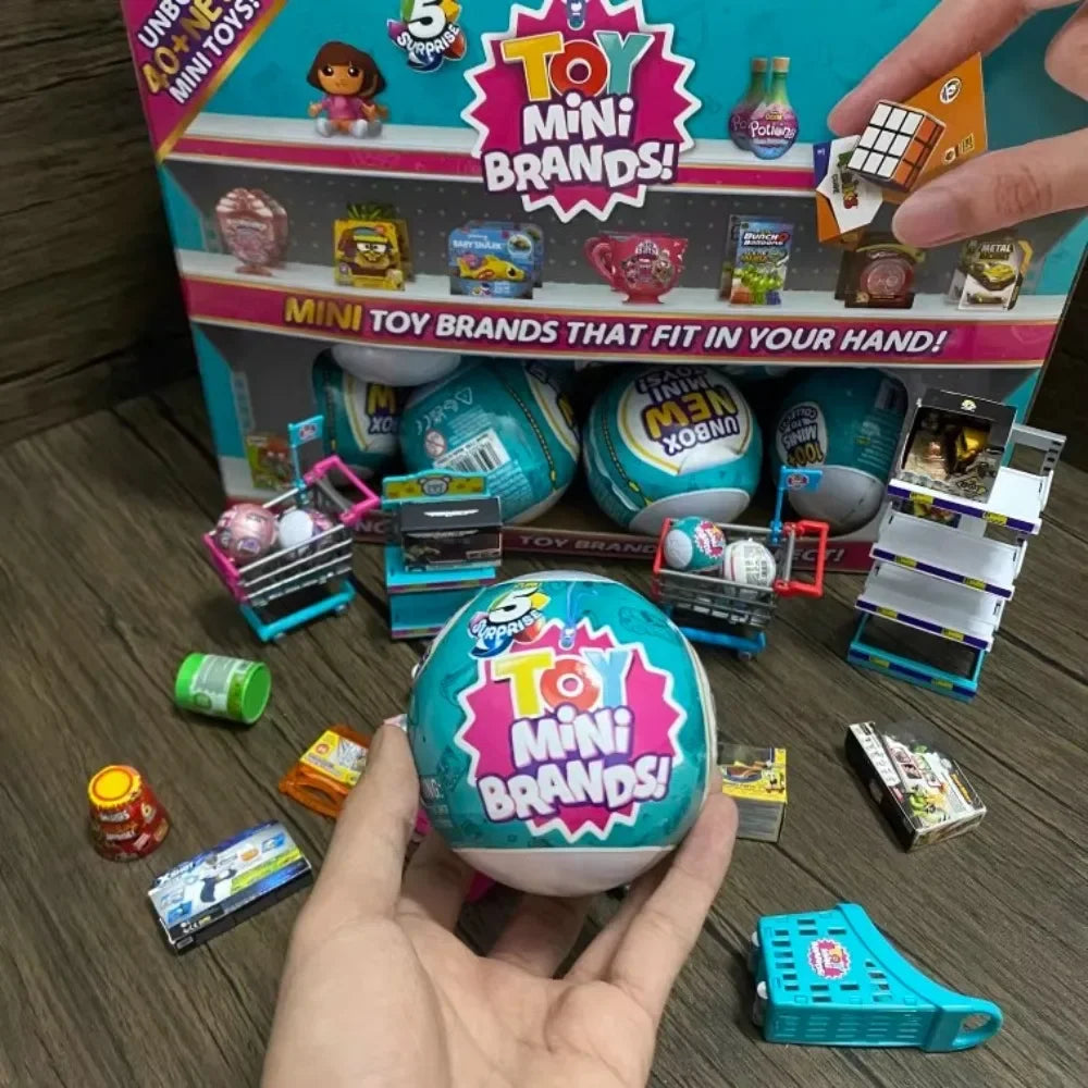 Zuru Mini Brands 5 Surprise Toys – Collectible Supermarket Miniatures