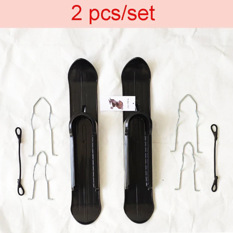 Accessoires Universels Ski pour Poussette | Plaques Glissières Anti-Froid