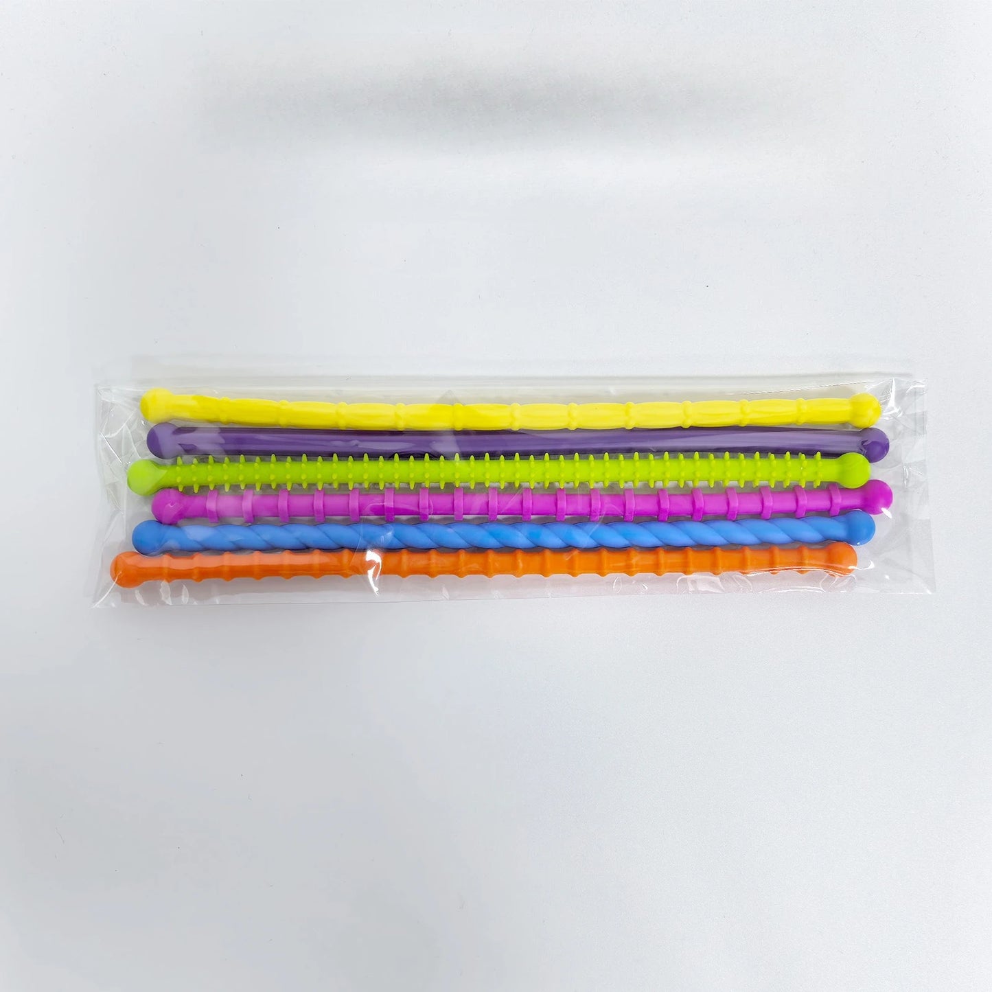 Fidgets Sensoriels Texturés & Extensibles – Accessoires Anti‑Stress