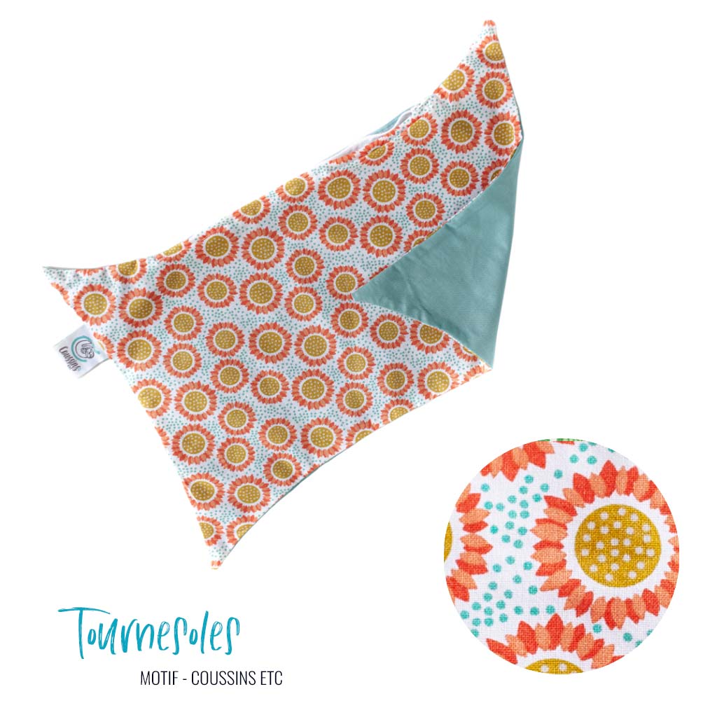 Mini oreiller "Tournesoles"