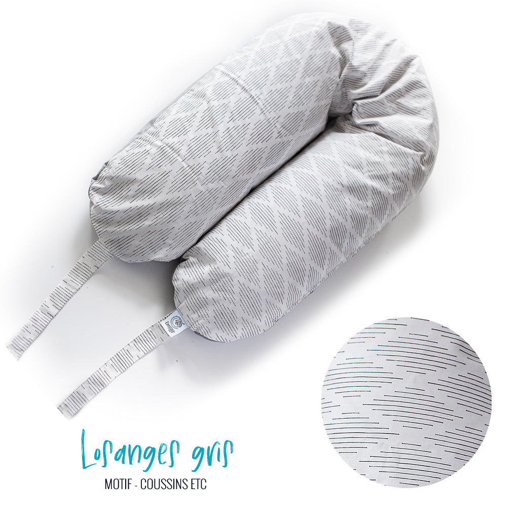 Coussins etc. "Losanges Gris"