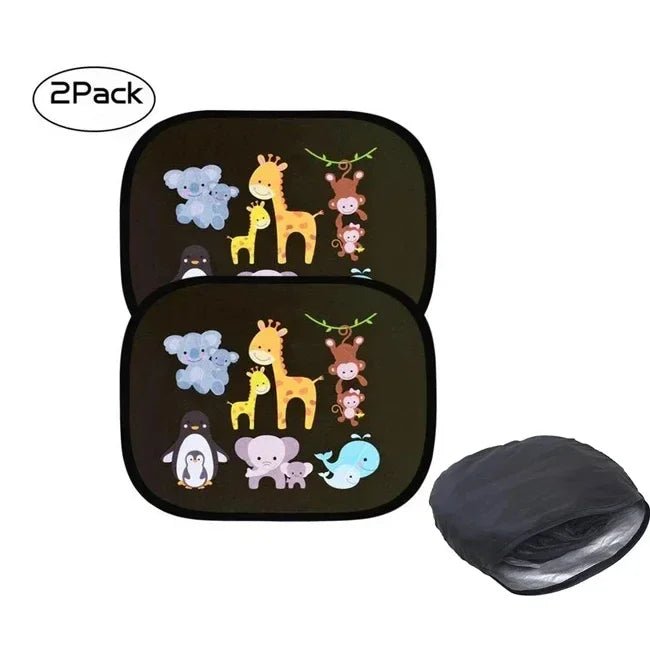 Pare - soleil universel en PVC high - tech - Protection rafraîchissante pour la route - Kangourou univers