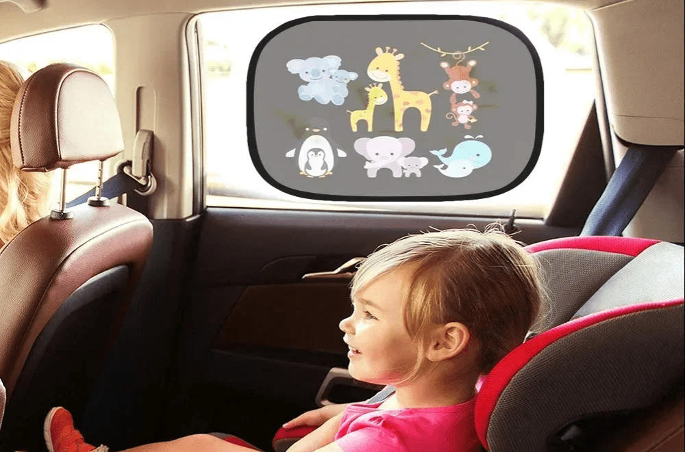 Pare - soleil universel en PVC high - tech - Protection rafraîchissante pour la route - Kangourou univers