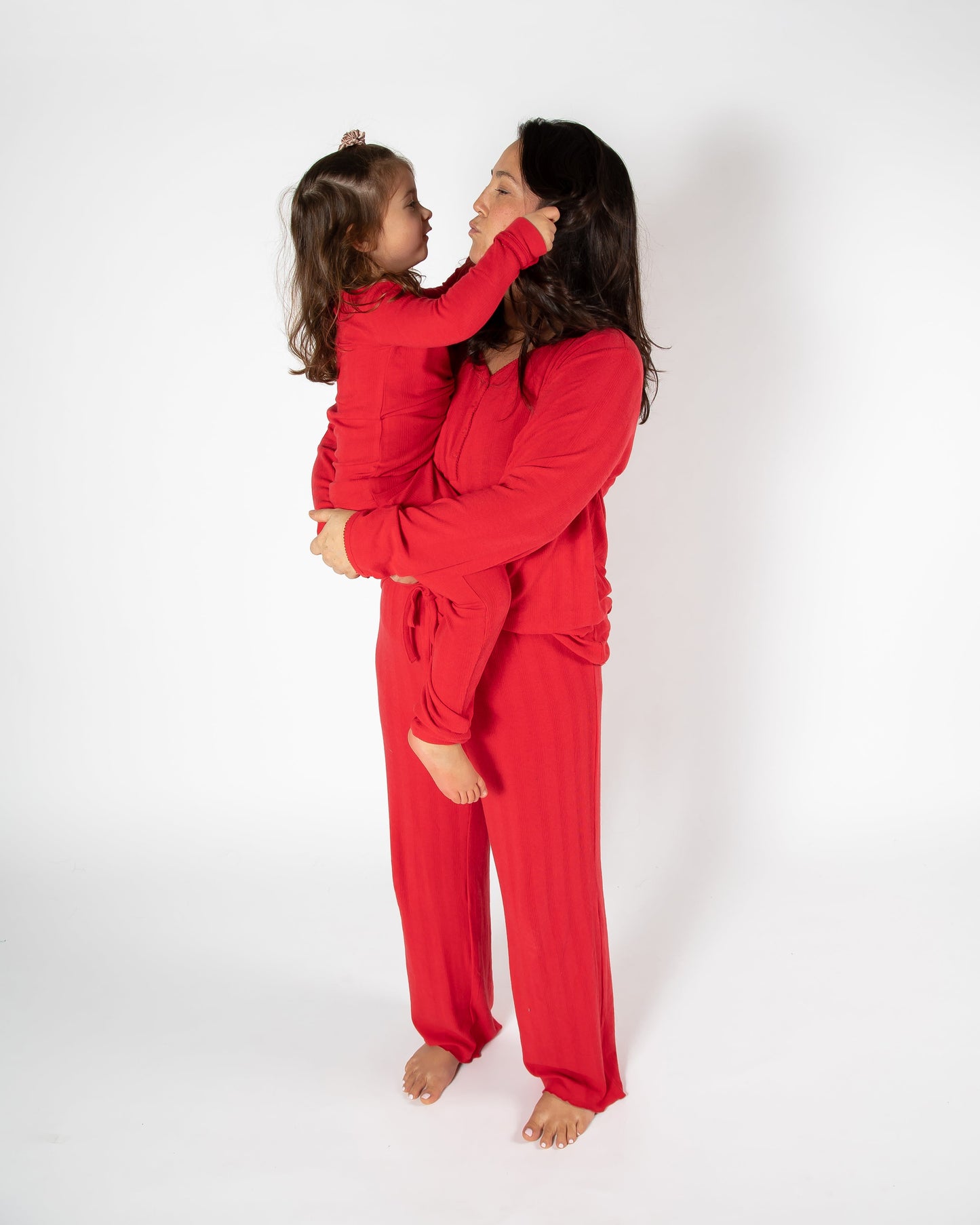 Pyjama de Noël Assorti – Édition Limitée Ribbon Red
