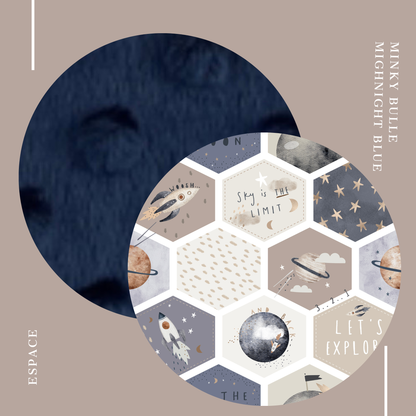 Doudou Minky & Minky dot - Espace