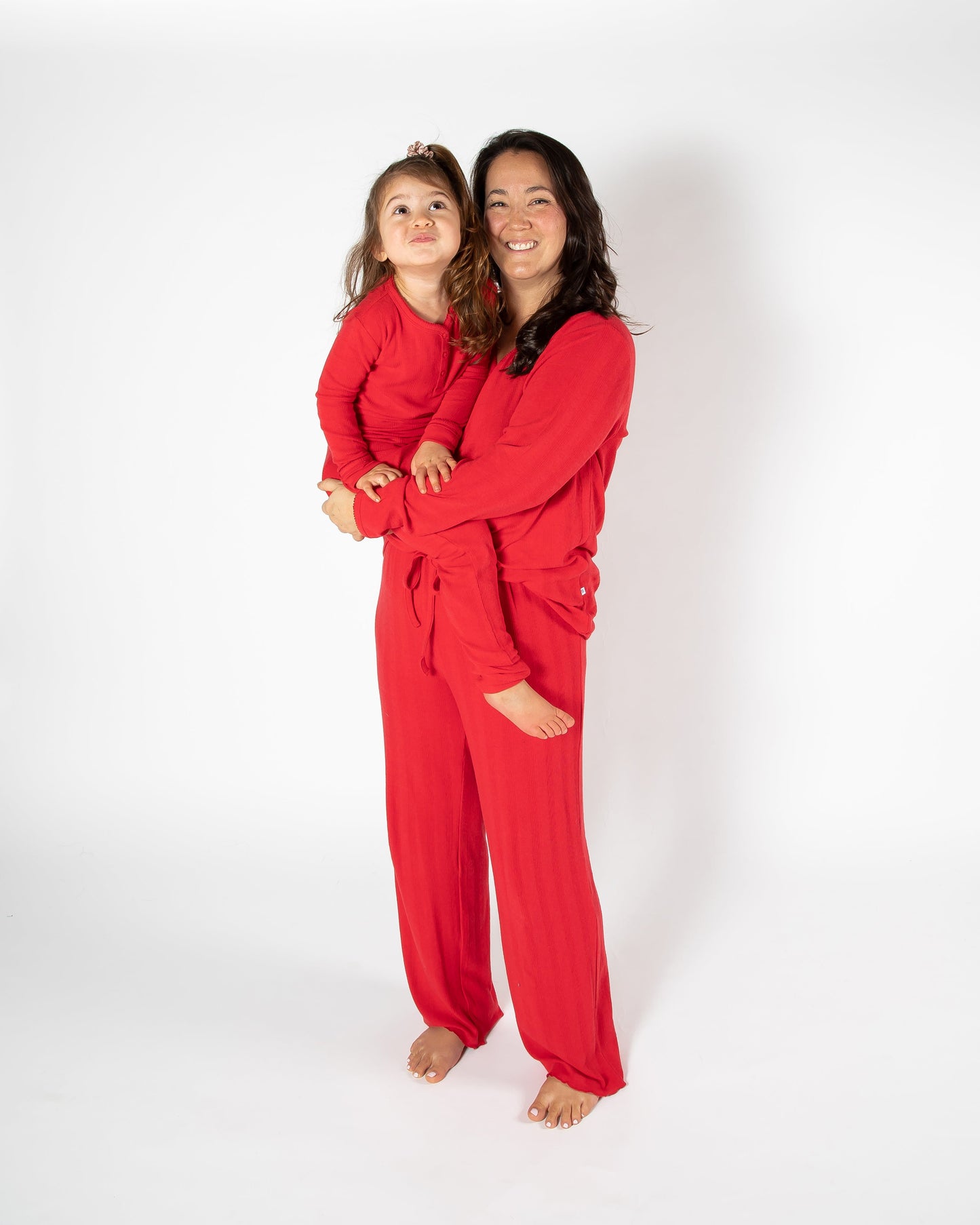 Pyjama de Noël Assorti – Édition Limitée Ribbon Red