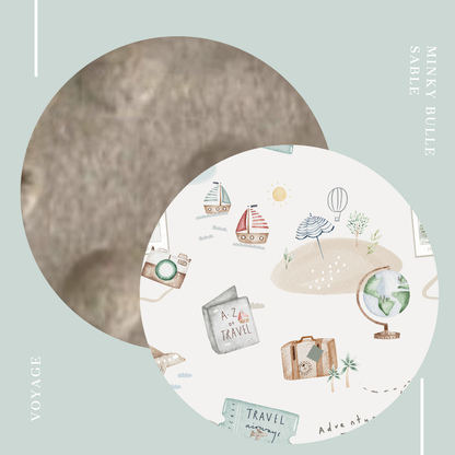 Doudou Minky & Minky dot - Voyageurs