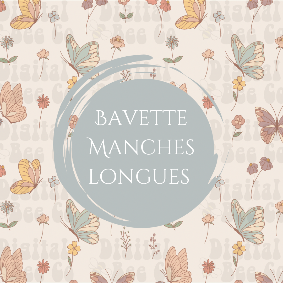 Bavette manches longues - Butterfly