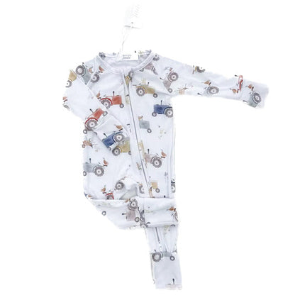 Pyjama bambou - Bébé - Tracteurs