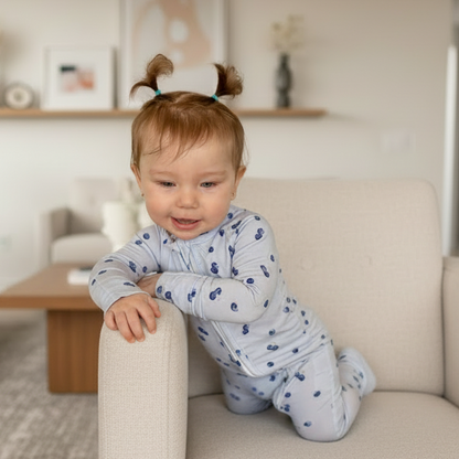 Pyjama Bambou - Bébé - Bleuet