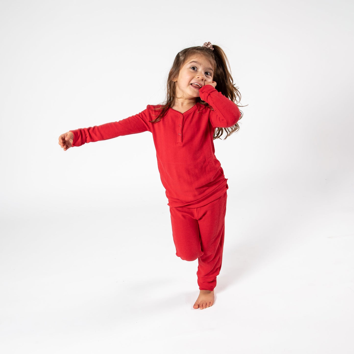 Pyjama de Noël Assorti – Édition Limitée Ribbon Red