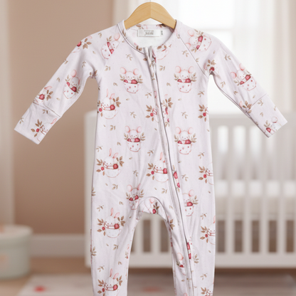 Pyjama bambou - Bébé - Lydia - Lapine et Souris