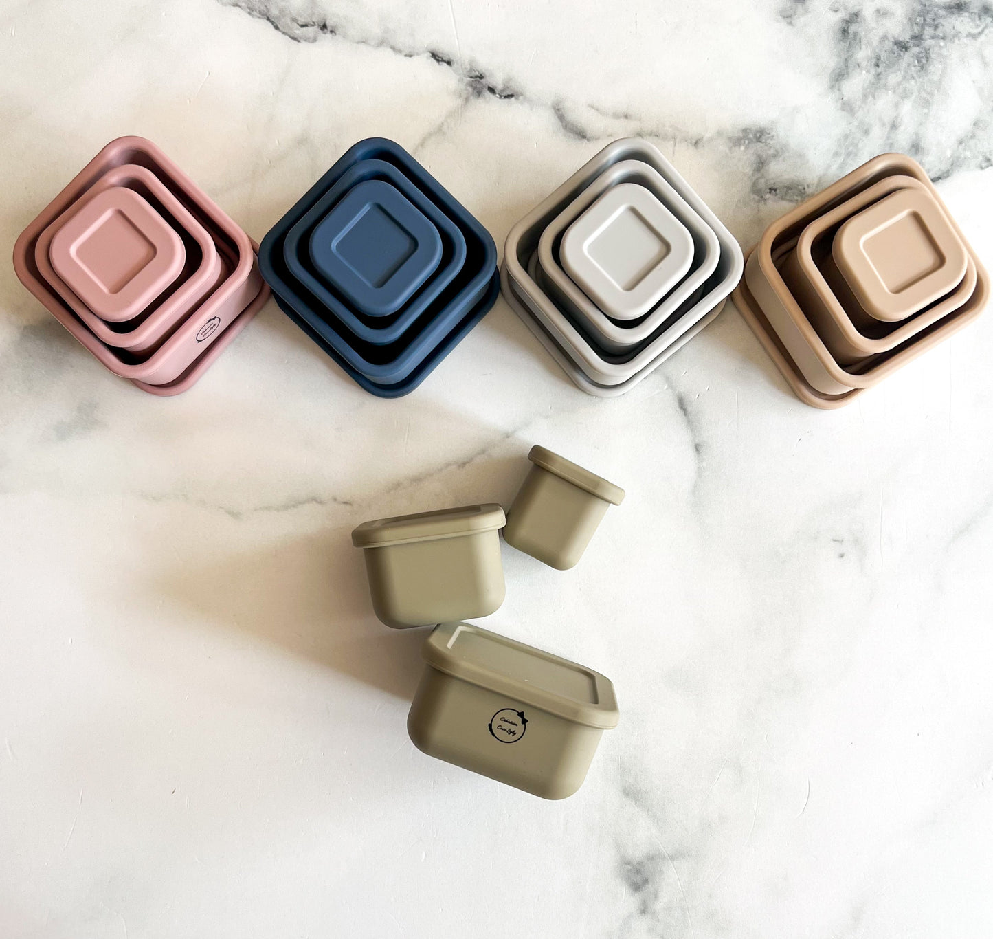 Snack plate set