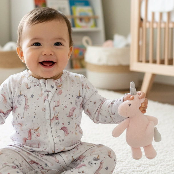 Pyjama bambou - Bébé - Lily la Licorne (0-3, 3-6, 12-18, 18-24mois)