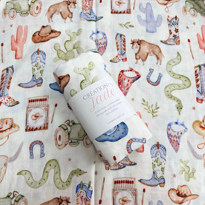 Mousseline - bambou & coton - Western