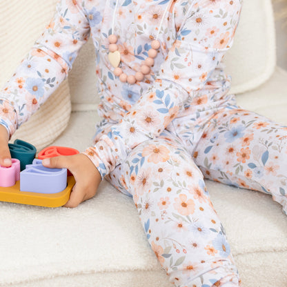 Pyjama Bambou - Enfant - Fleurs - Esmée
