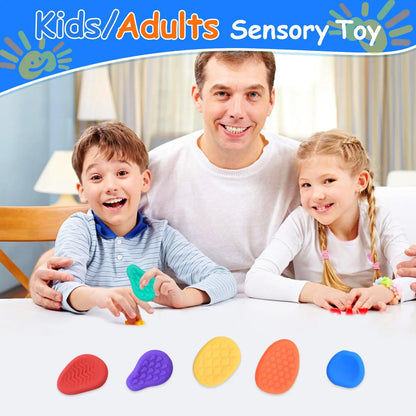 Sensory Stone en Silicone – Pierre Sensorielle Apaisante