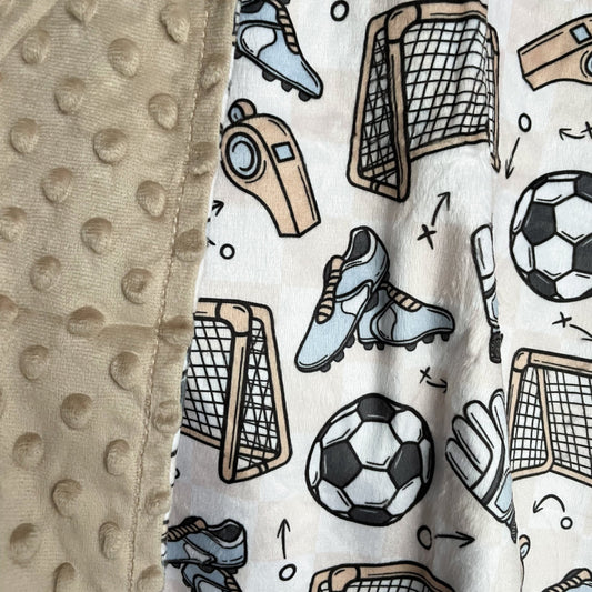 Doudou Minky & Minky dot - Soccer
