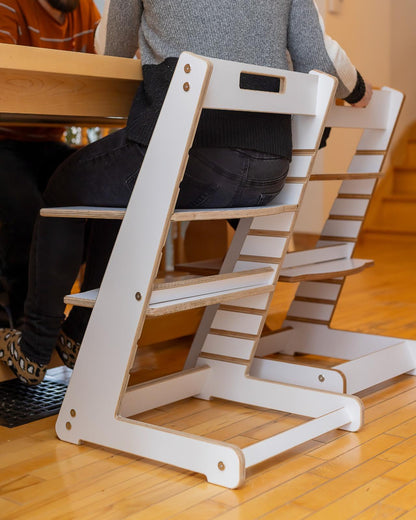 Convertible wooden high chair for children - The Mini Evolue