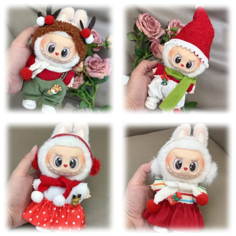Costume de noel Labubu