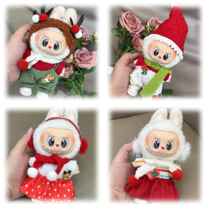 Costume de noel Labubu