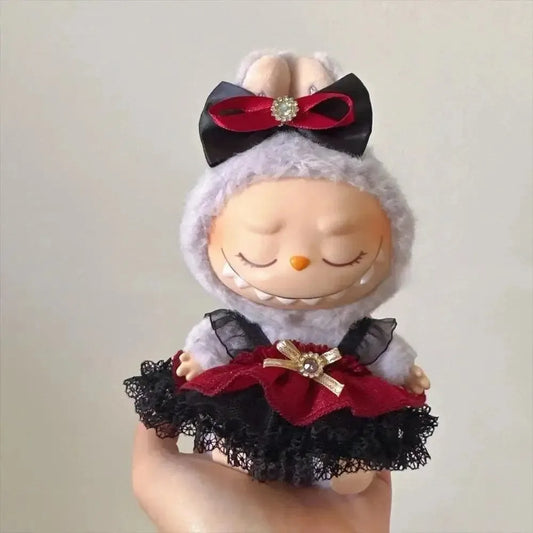 Costume diable et ange Labubu rouge