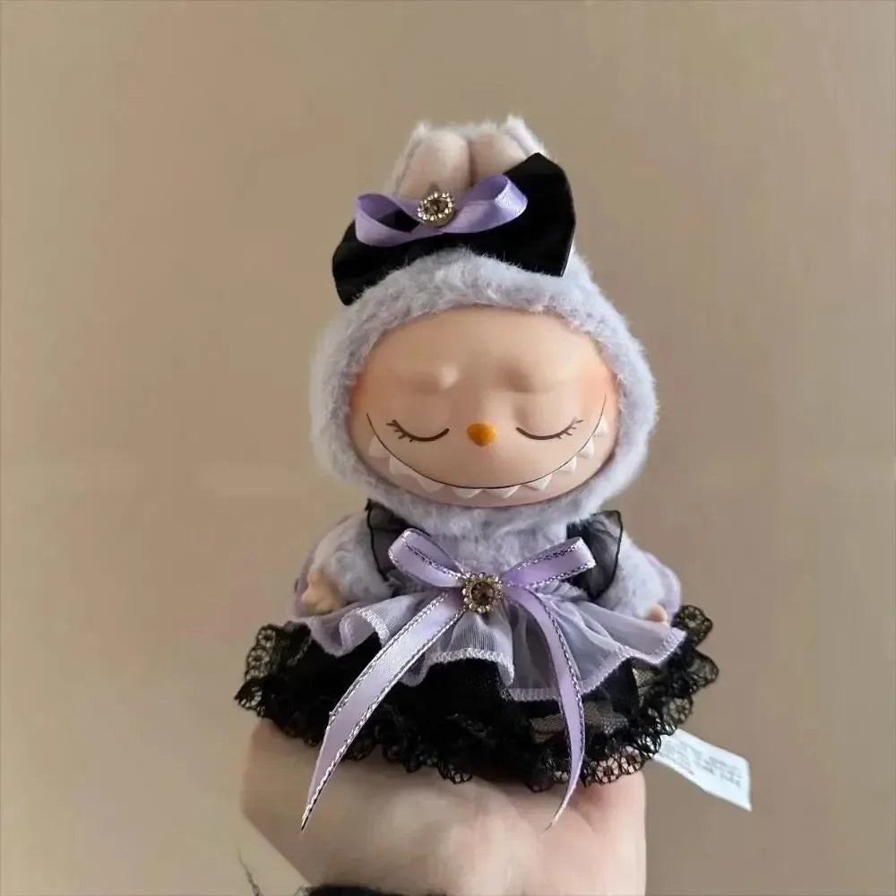 Costume diable et ange Labubu violet