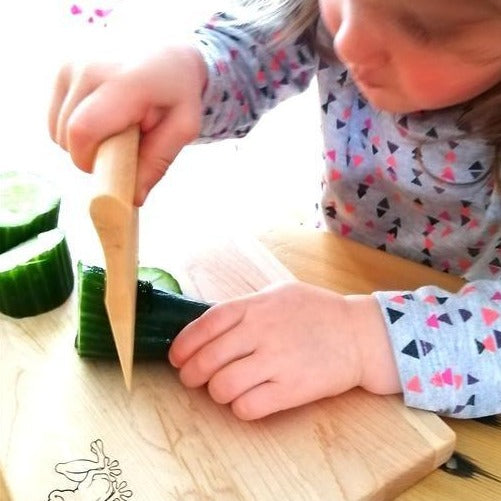 Wooden knife for children