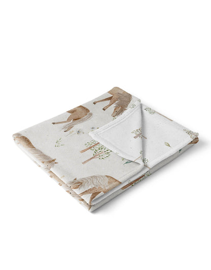 My Little Blanket - Horses - Watch over you