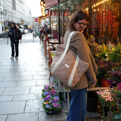 Fourre-tout matelassé pour le quotidien