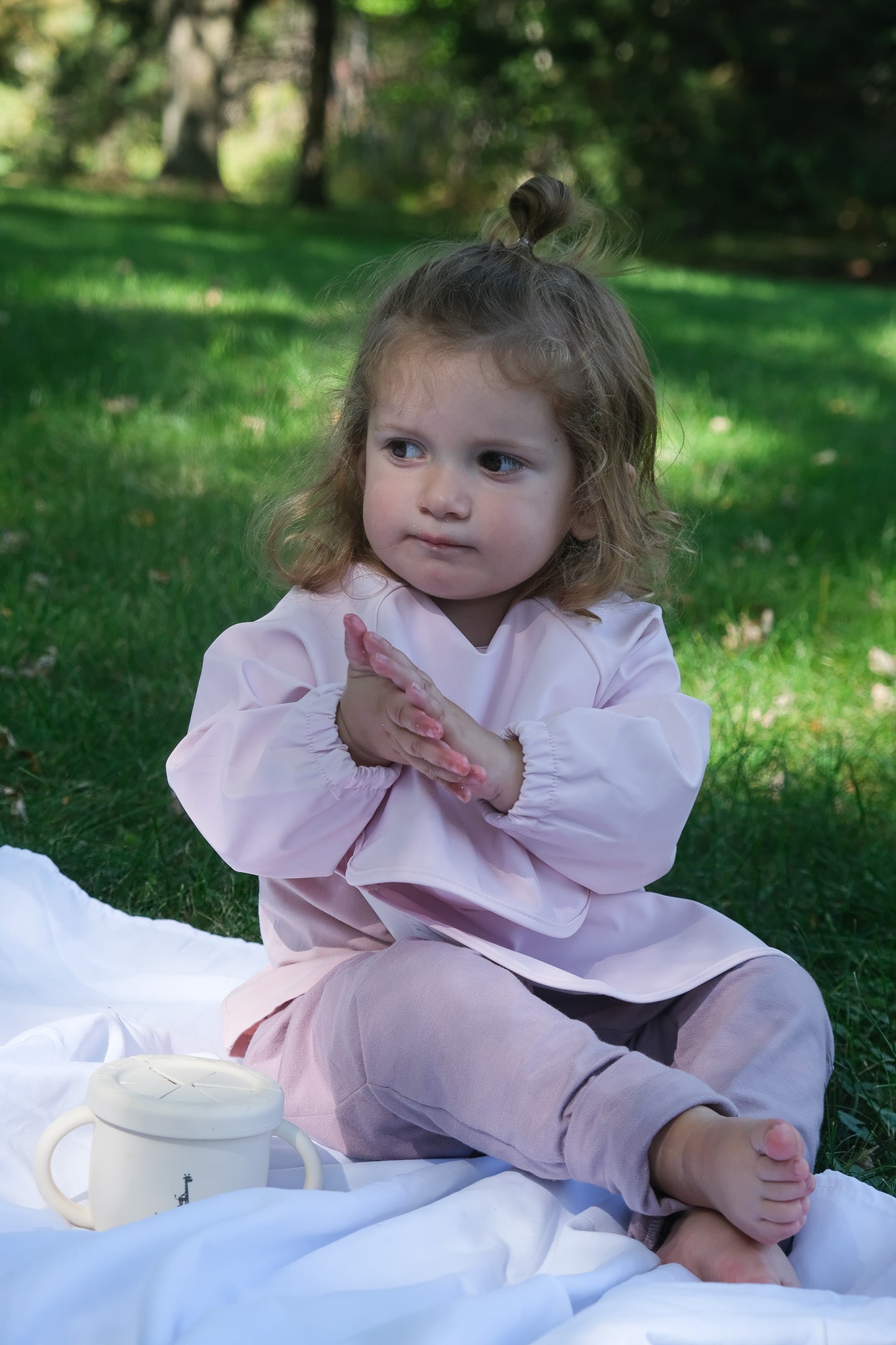 Tasse d'apprentissage 2 en 1 pour collation et liquide