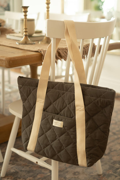 Fourre-tout matelassé pour le quotidien