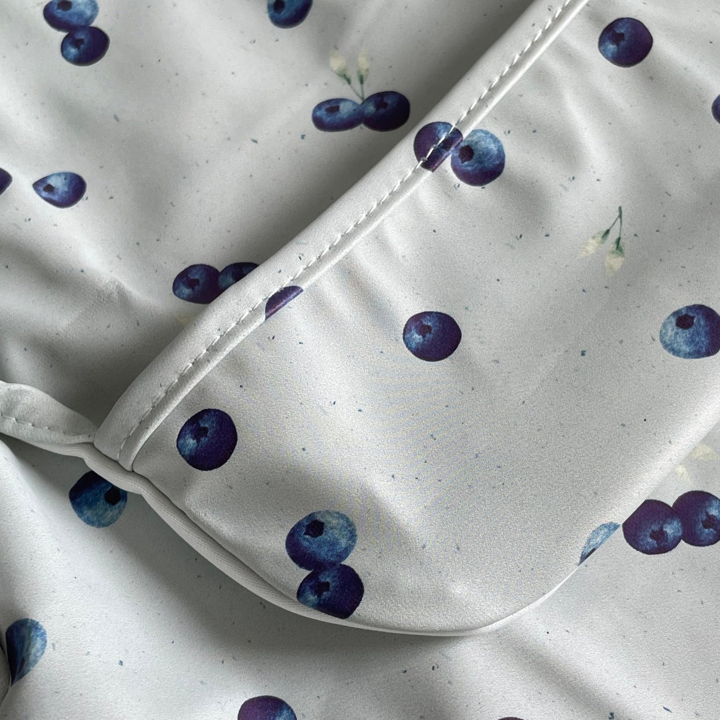 Bavette manches longues - Bleuets