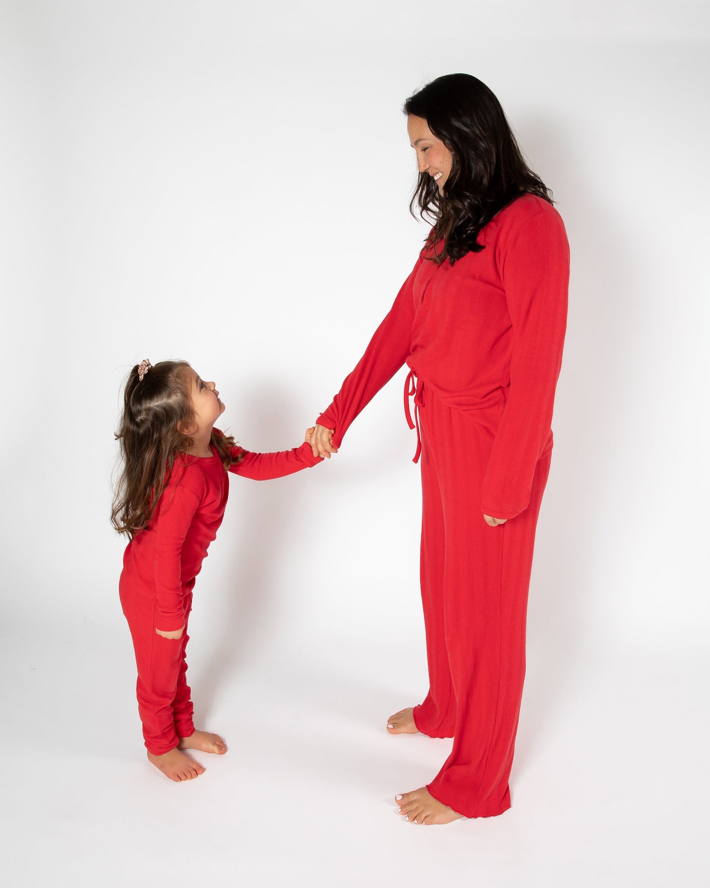 Pyjama de Noël Assorti – Édition Limitée Ribbon Red