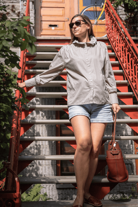 Gladys - Chemise de maternité - Coton