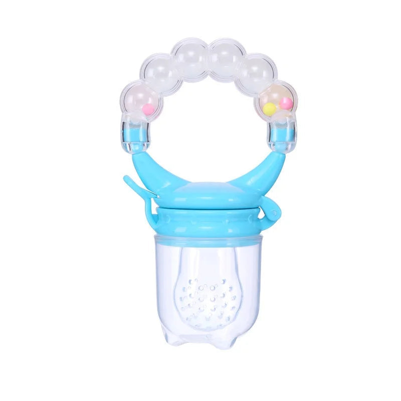 Grignoteuse de bebe bleue