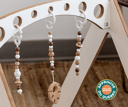 Wooden baby gym - The Mini Athlete