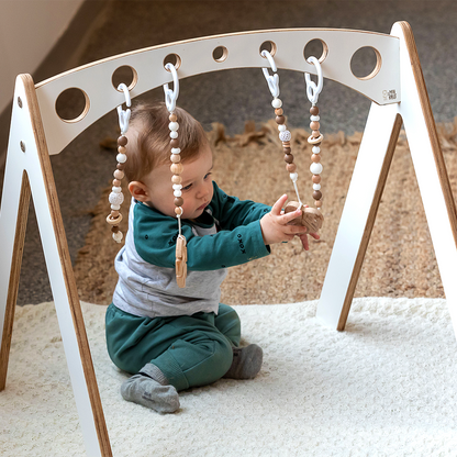 Wooden baby gym - The Mini Athlete