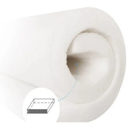 Thick one-piece cot bumper – Nordic Stars 200 × 30 cm