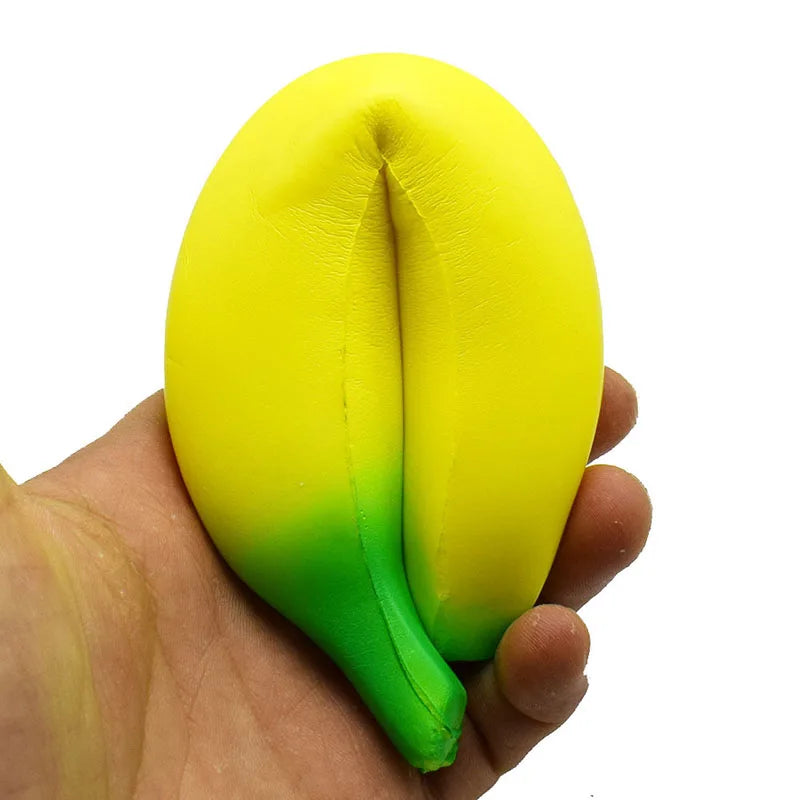 Squishy Banane Anti‑Stress – Jouet Souple Slow‑Rising