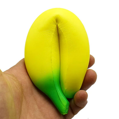 Squishy Banane Anti‑Stress – Jouet Souple Slow‑Rising