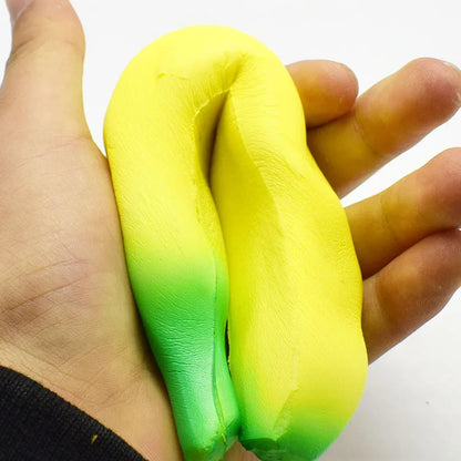 Squishy Banane Anti‑Stress – Jouet Souple Slow‑Rising