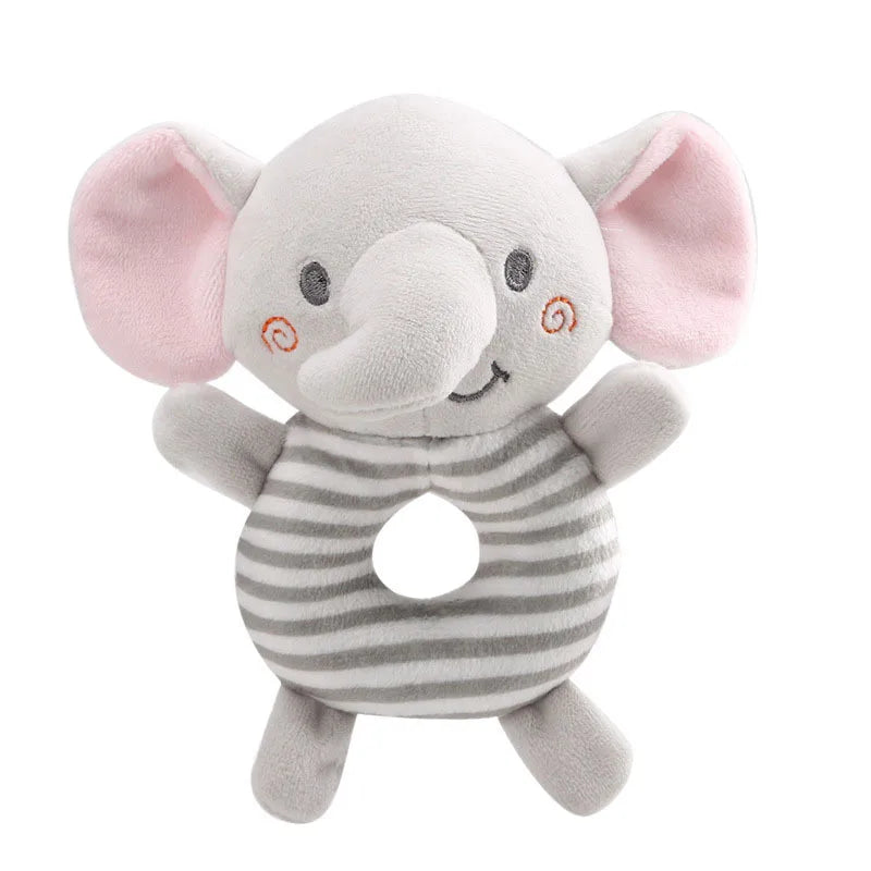 Hochet en peluche elephant