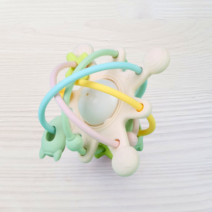 Jouet hochet - Globe pastel